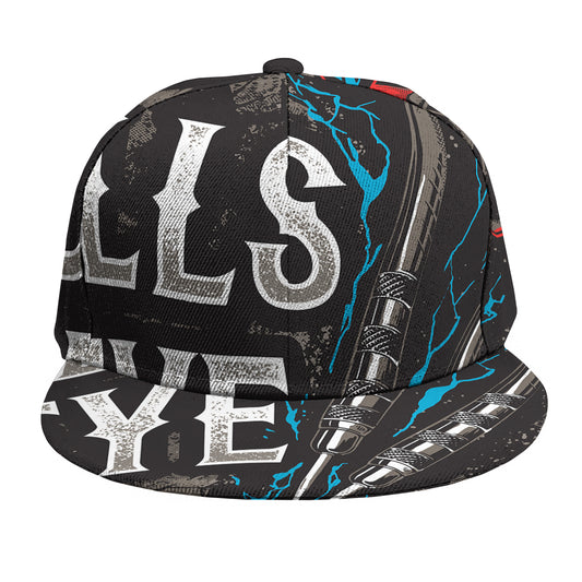 Bullseye Darts Print Snapback Cap