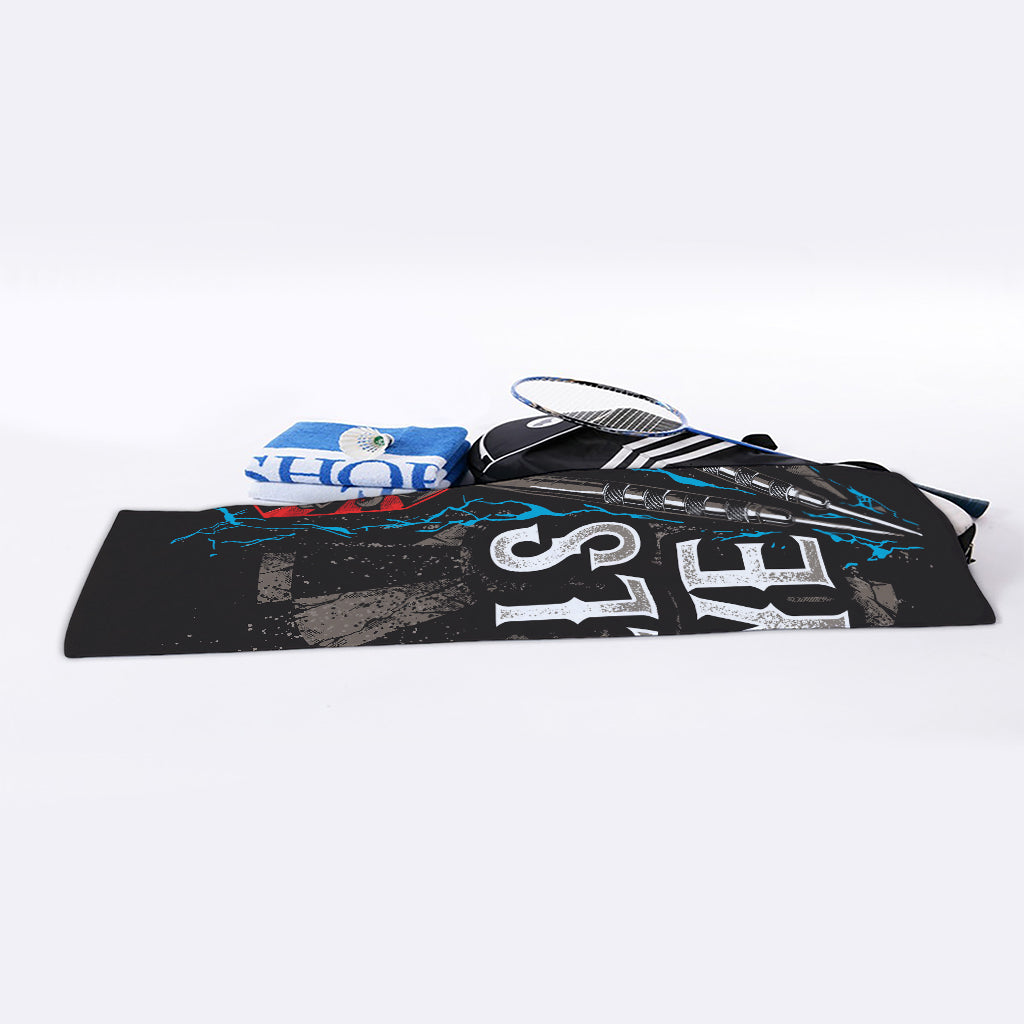 Bullseye Darts Print Sports Towel