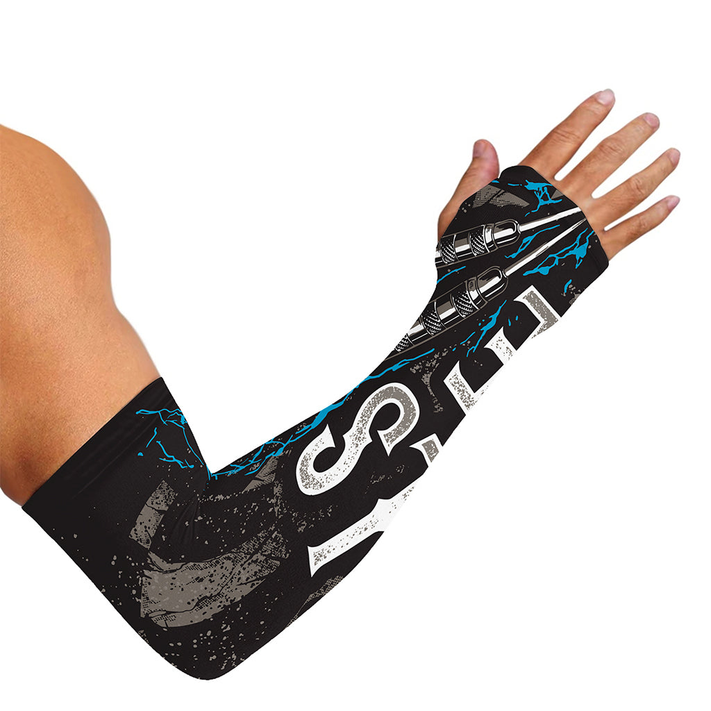 Bullseye Darts Print Sun Protection Arm Sleeves