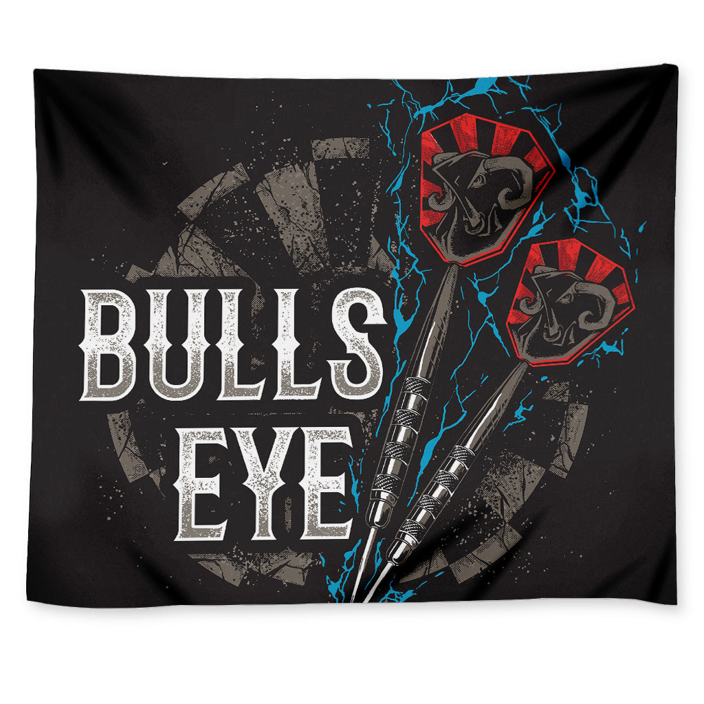 Bullseye Darts Print Tapestry