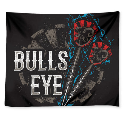 Bullseye Darts Print Tapestry