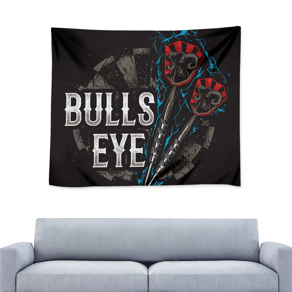 Bullseye Darts Print Tapestry