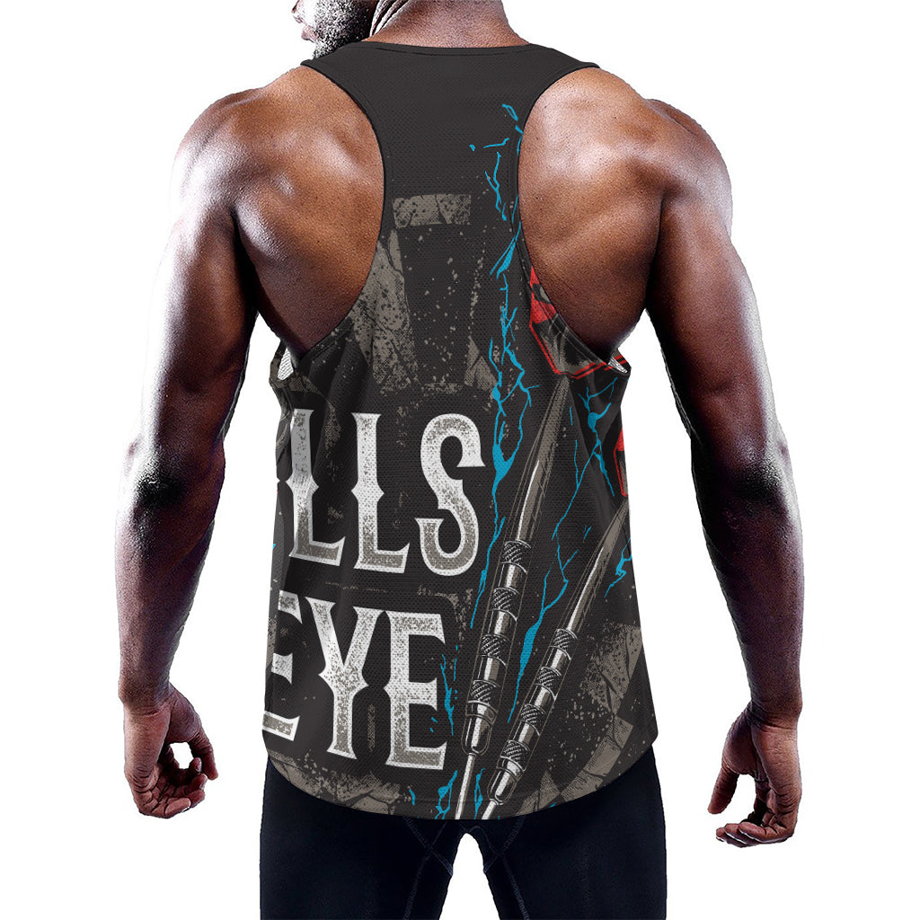 Bullseye Darts Print Training Tank Top