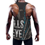 Bullseye Darts Print Training Tank Top