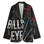 Bullseye Darts Print Women's Blazer