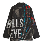 Bullseye Darts Print Women's Blazer