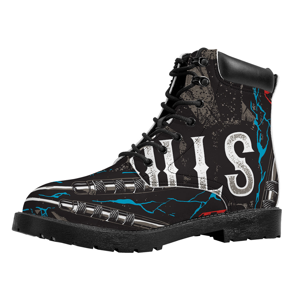 Bullseye Darts Print Work Boots