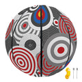 Bullseye Target Pattern Print Basketball