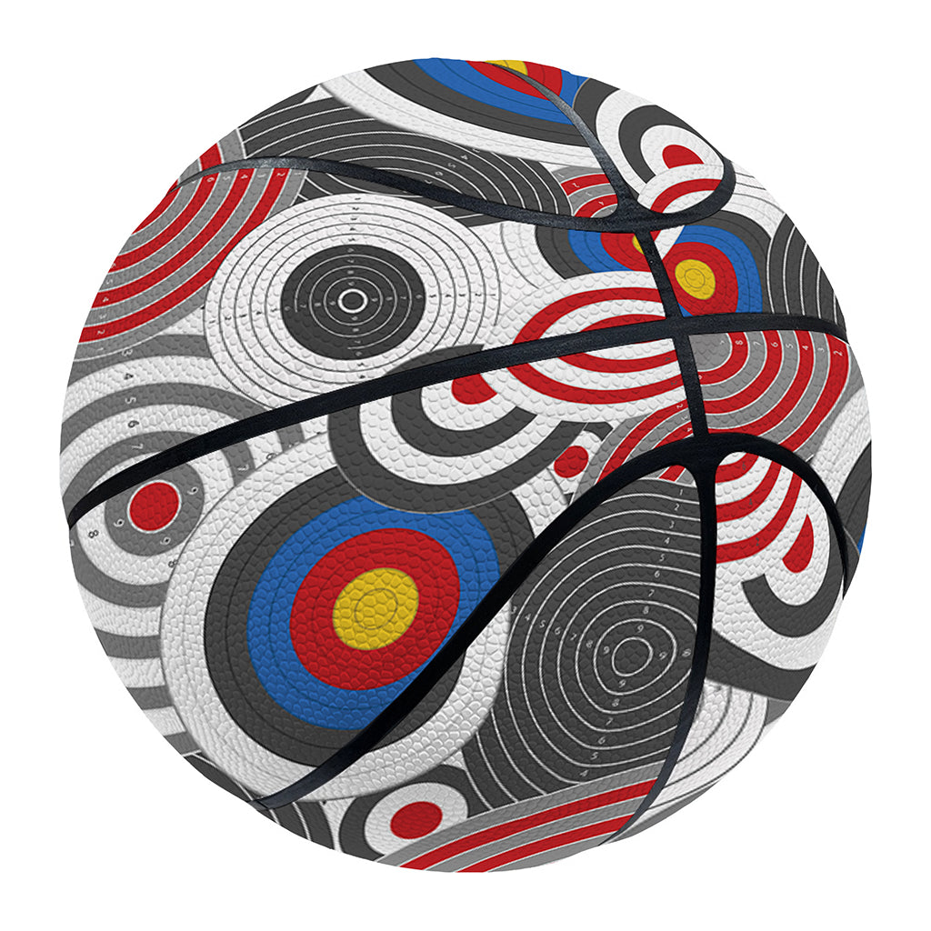 Bullseye Target Pattern Print Basketball