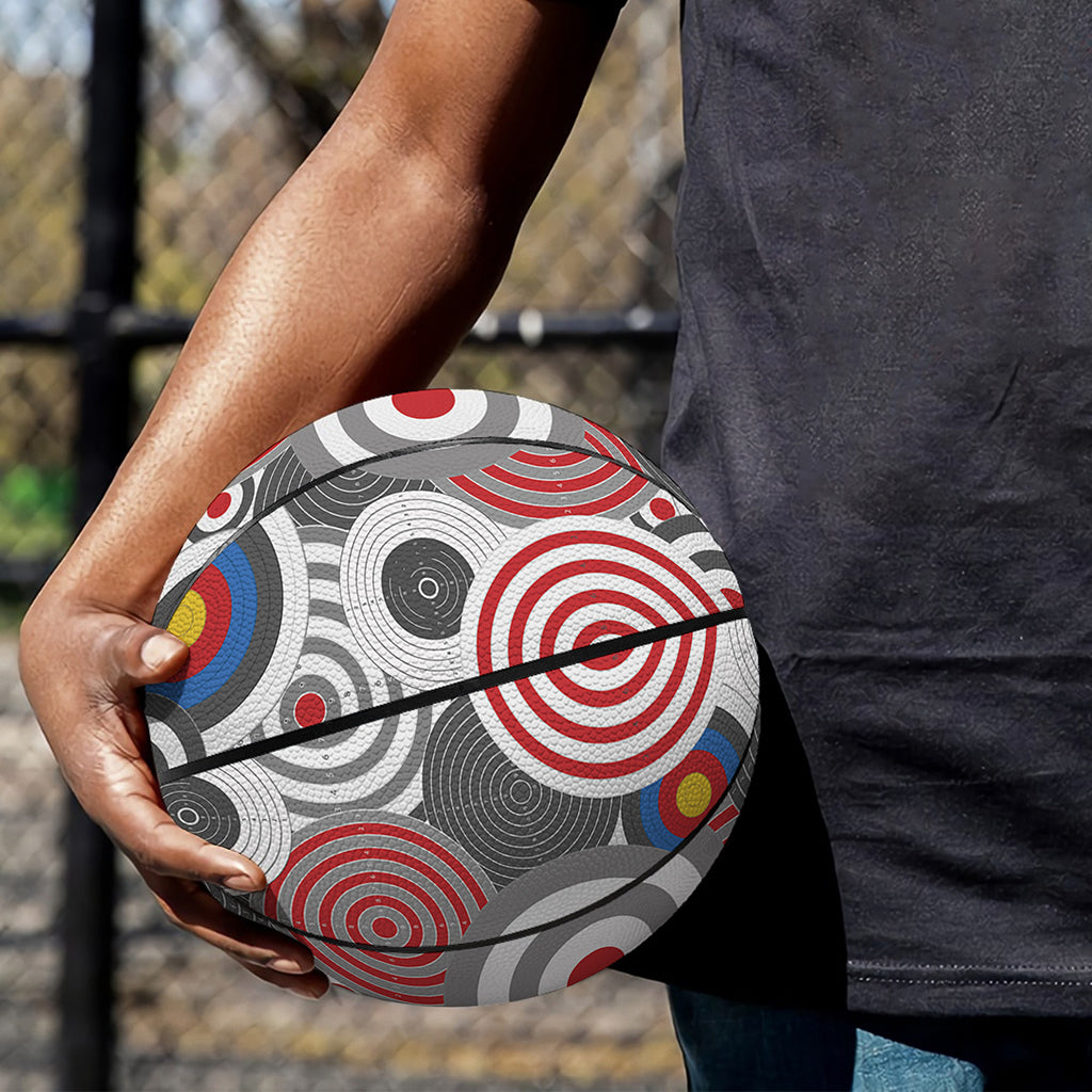 Bullseye Target Pattern Print Basketball