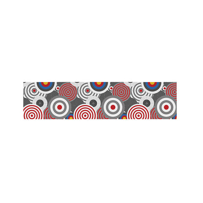 Bullseye Target Pattern Print Bed Runner