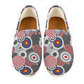 Bullseye Target Pattern Print Casual Shoes