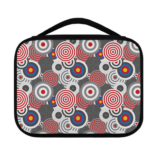 Bullseye Target Pattern Print Classic Bible Case