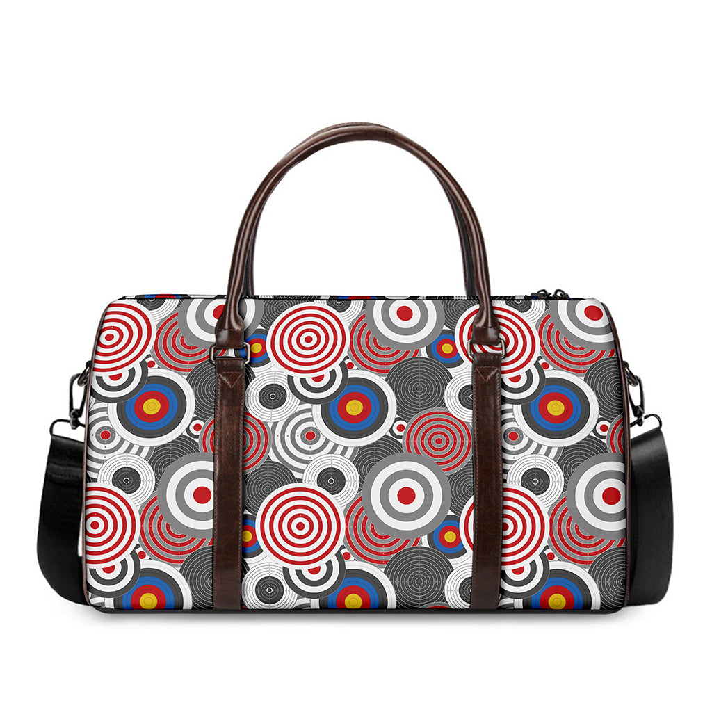 Bullseye Target Pattern Print Duffle Bag