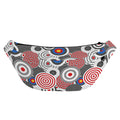 Bullseye Target Pattern Print Fanny Pack