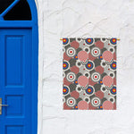 Bullseye Target Pattern Print Garden Flag