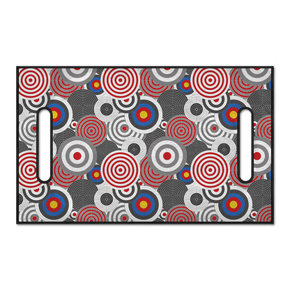 Bullseye Target Pattern Print Golf Cart Seat Cover