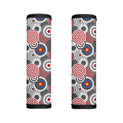 Bullseye Target Pattern Print Handle Covers
