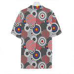 Bullseye Target Pattern Print Hawaiian Shirt