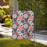 Bullseye Target Pattern Print House Flag