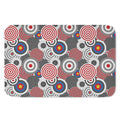Bullseye Target Pattern Print Indoor Door Mat