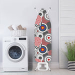 Bullseye Target Pattern Print Ironing Board Cover