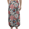 Bullseye Target Pattern Print Lantern Pants