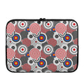 Bullseye Target Pattern Print Laptop Sleeve