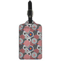 Bullseye Target Pattern Print Luggage Tag