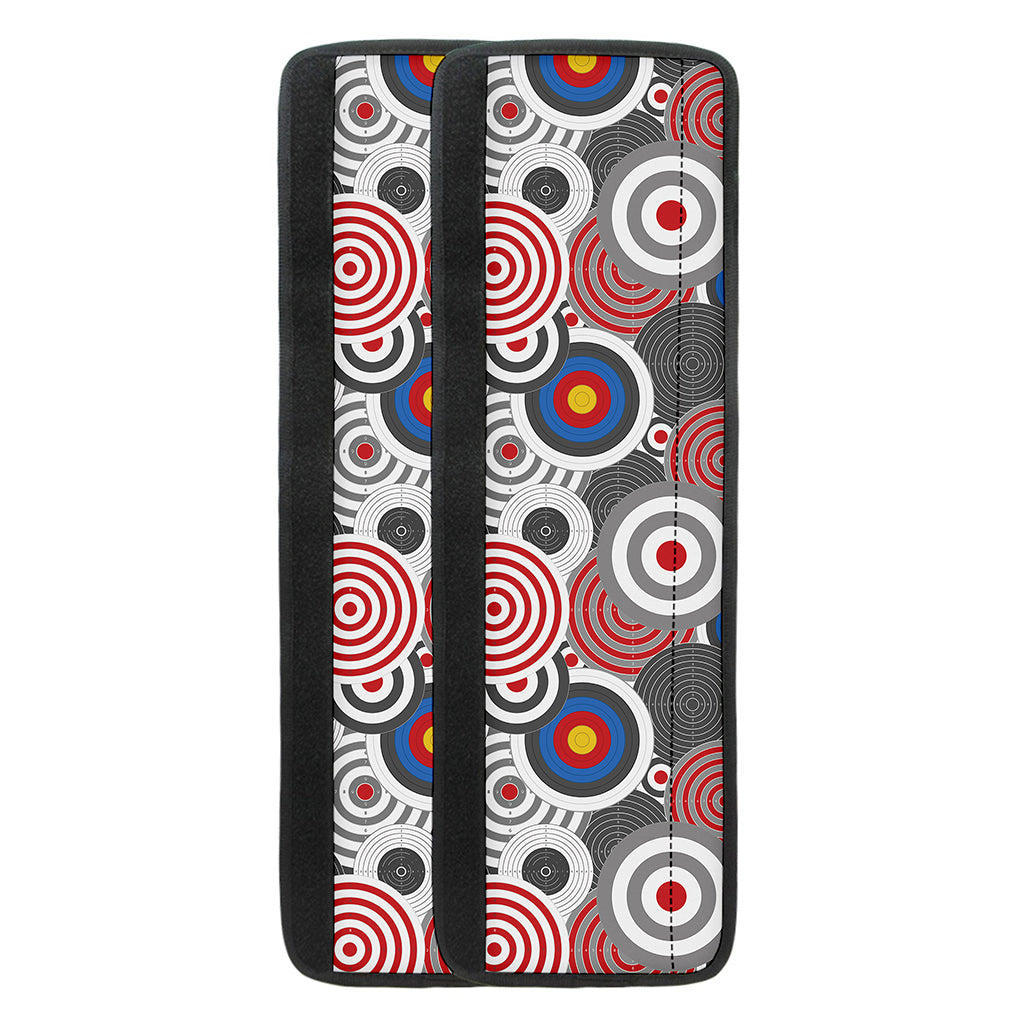 Bullseye Target Pattern Print Refrigerator Handle Covers