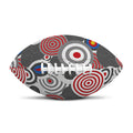 Bullseye Target Pattern Print Rugby Ball