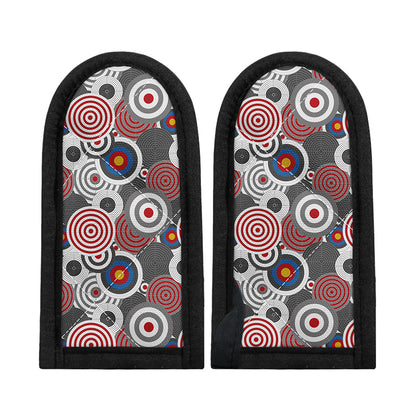 Bullseye Target Pattern Print Skillet Handle Cover