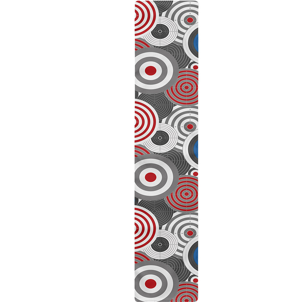 Bullseye Target Pattern Print Table Runner