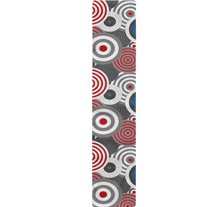 Bullseye Target Pattern Print Table Runner