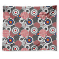 Bullseye Target Pattern Print Tapestry