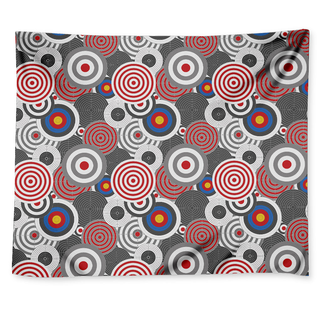 Bullseye Target Pattern Print Tapestry