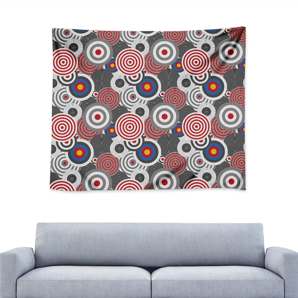 Bullseye Target Pattern Print Tapestry