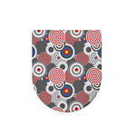 Bullseye Target Pattern Print Toilet Lid Cover