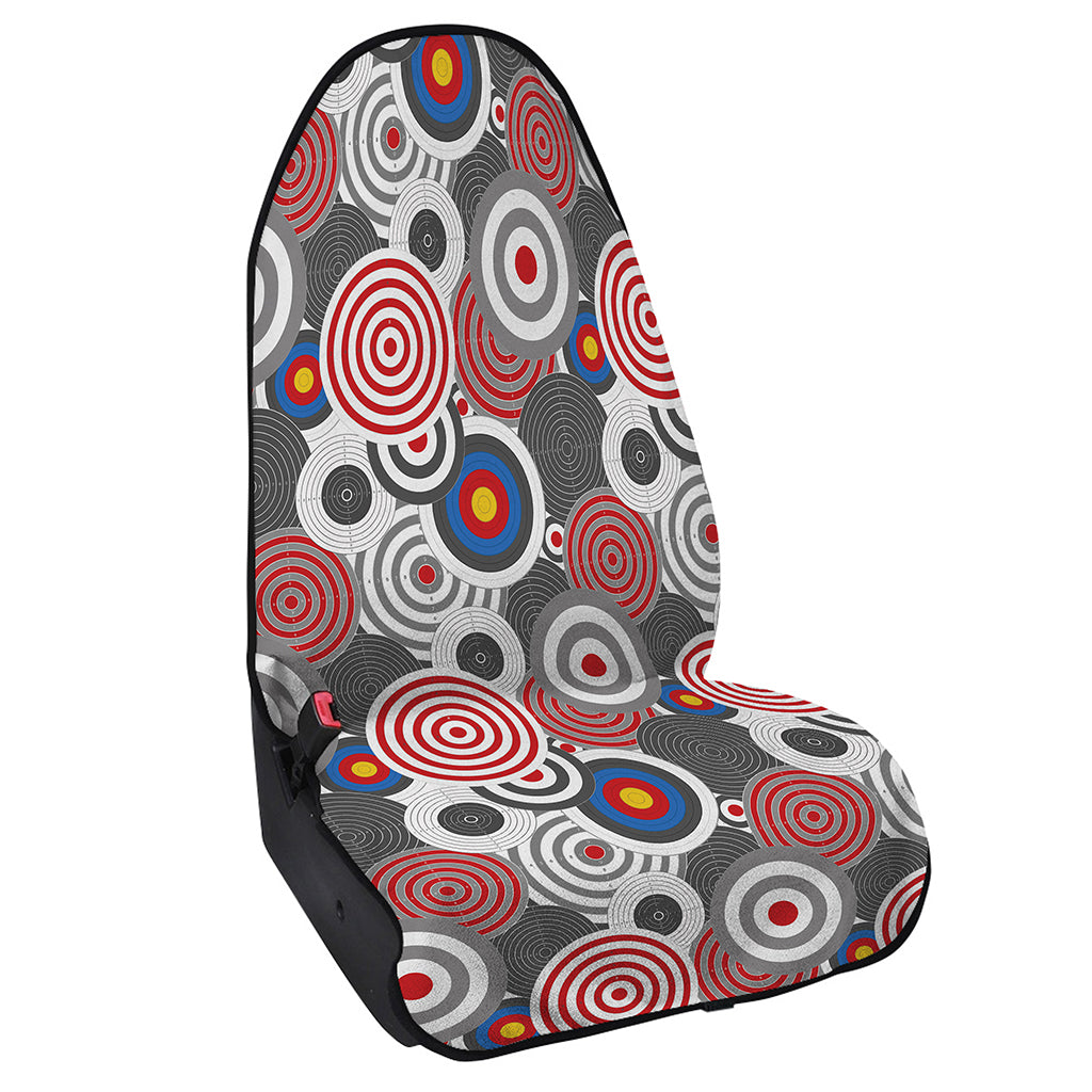 Bullseye Target Pattern Print Waterproof Car Seat Cover