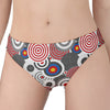 Bullseye Target Pattern Print Women's Panties