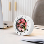 Bunches of Proteas Print Alarm Clock