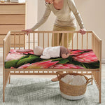 Bunches of Proteas Print Baby Crib Sheet