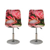 Bunches of Proteas Print Bar Stool Covers