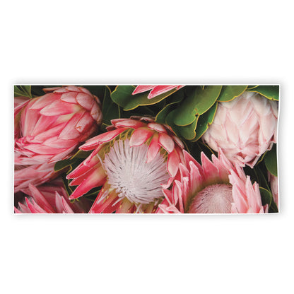 Bunches of Proteas Print Beach Towel
