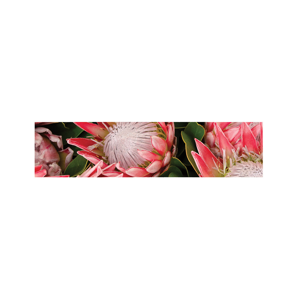 Bunches of Proteas Print Bed Runner