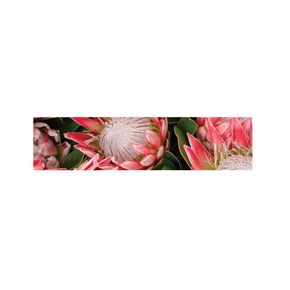 Bunches of Proteas Print Bed Runner