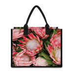 Bunches of Proteas Print Canvas Tote Bag
