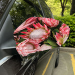 Bunches of Proteas Print Car Side Mirror Covers