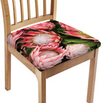 Bunches of Proteas Print Chair Cushion Cover
