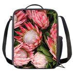 Bunches of Proteas Print Crossbody Lunch Bag